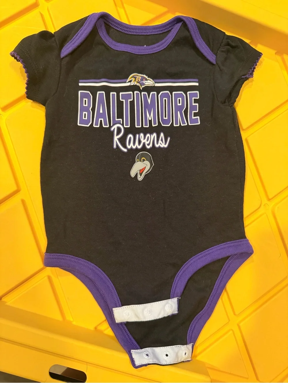 Baltimore Ravens Baby Girl 3 pack
